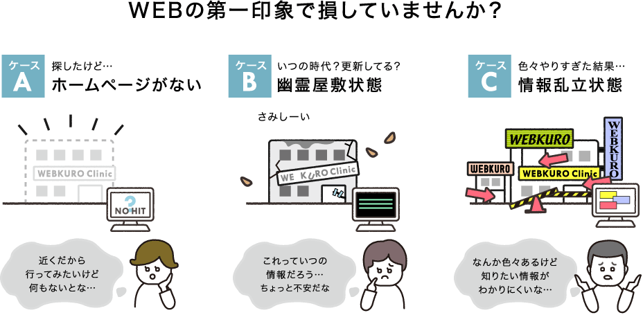 WEBの第一印象で損していませんか？